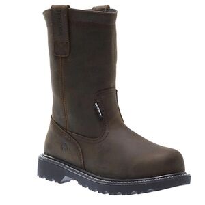 Wolverine Floorhand Waterproof brown leather boots Size 11